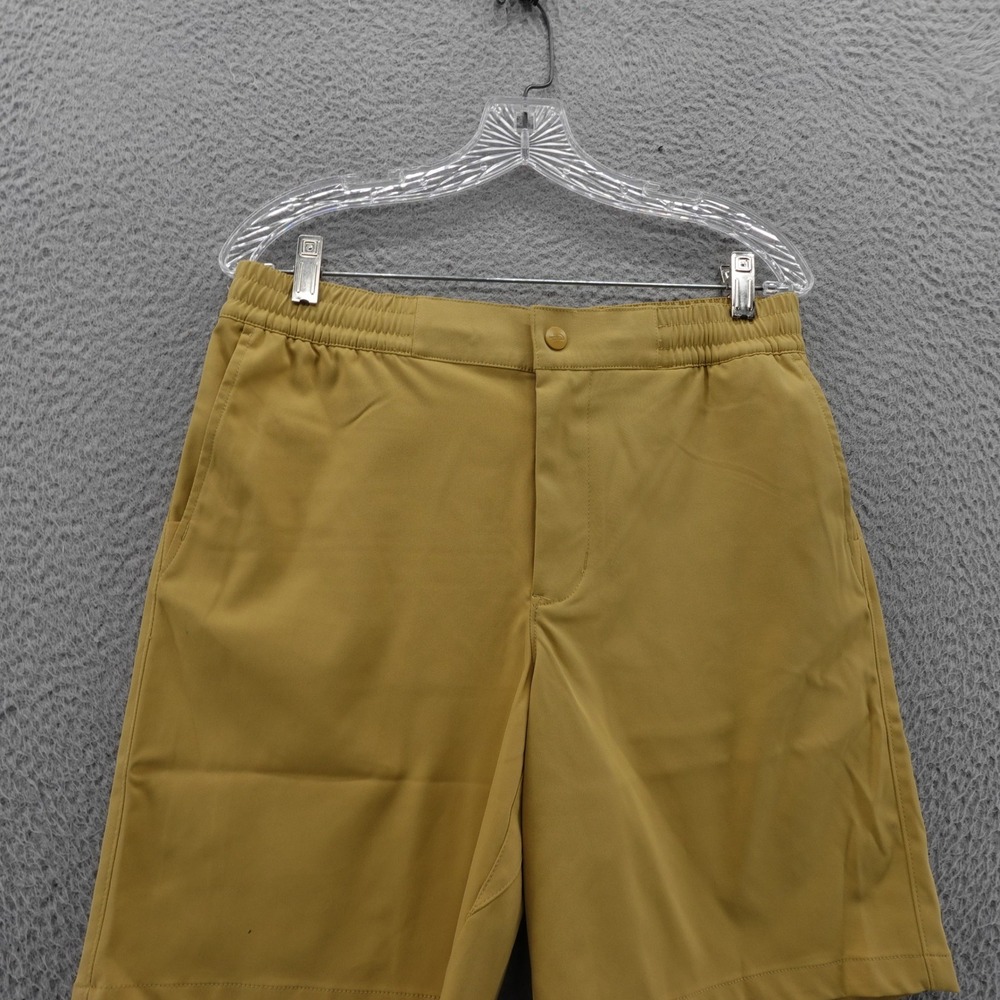 The North Face Performance Shorts 30 Yellow Activewear Men Stretch Summer New - Picture 3 of 15